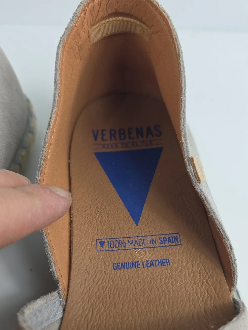 Verbenas Espadrilles Carmen Serraje Suede‎ Women's Shoes Size EU 40- US 10 🇪🇸
